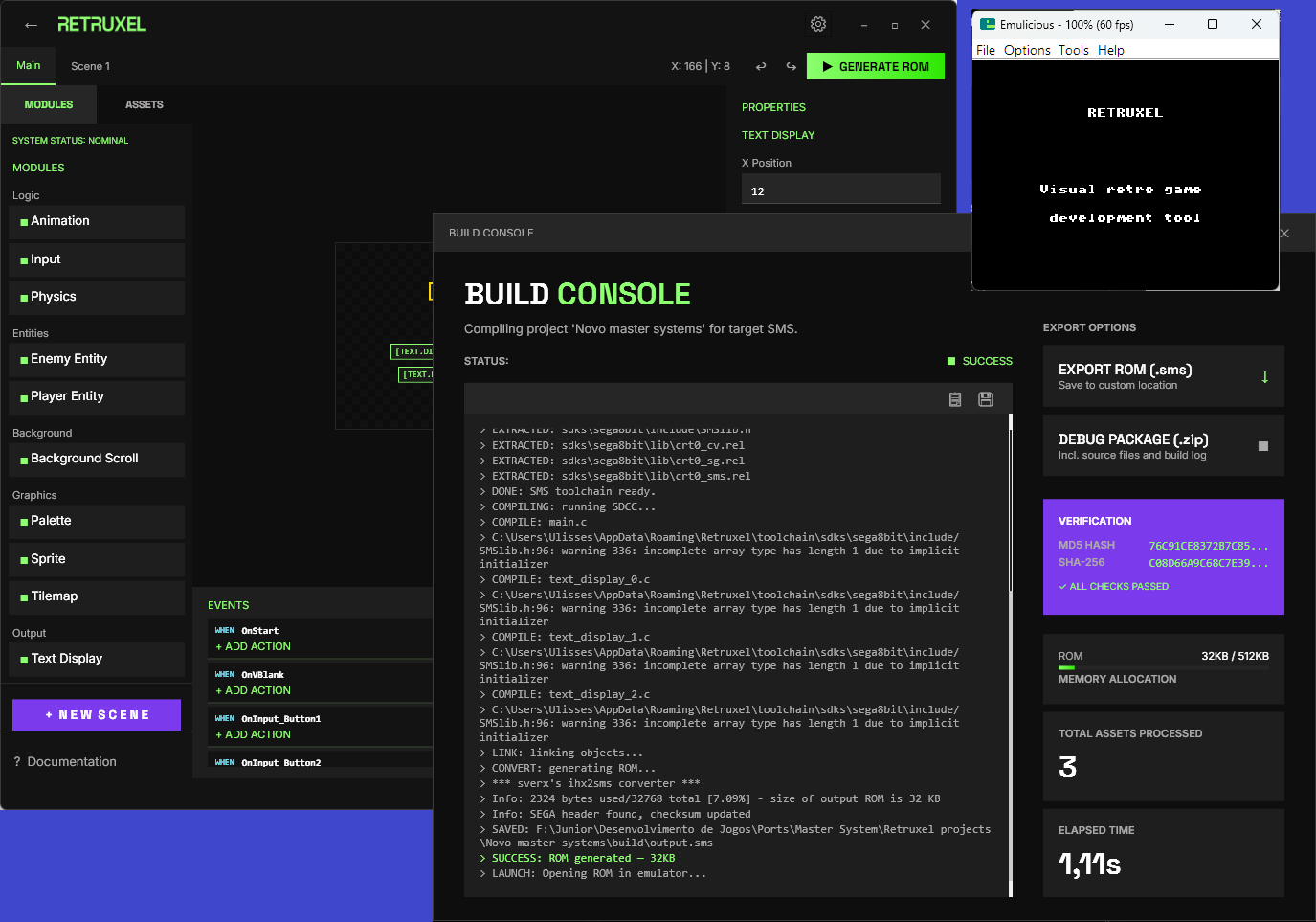 Retruxel Builder Interface